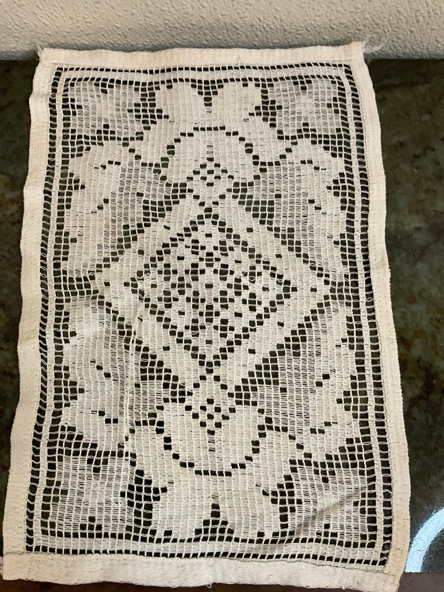 Filet Lace Doily