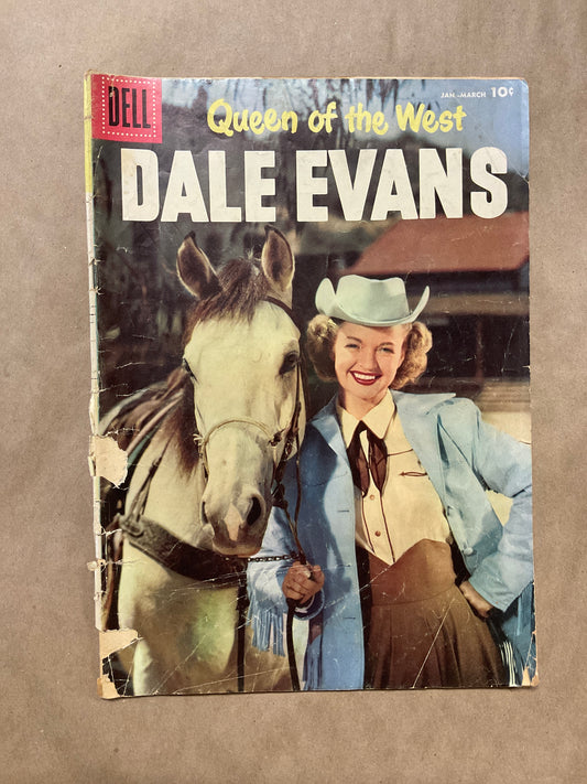 Queen Of The West Dale Evan’s Jan. - March. 1955 Comic Book