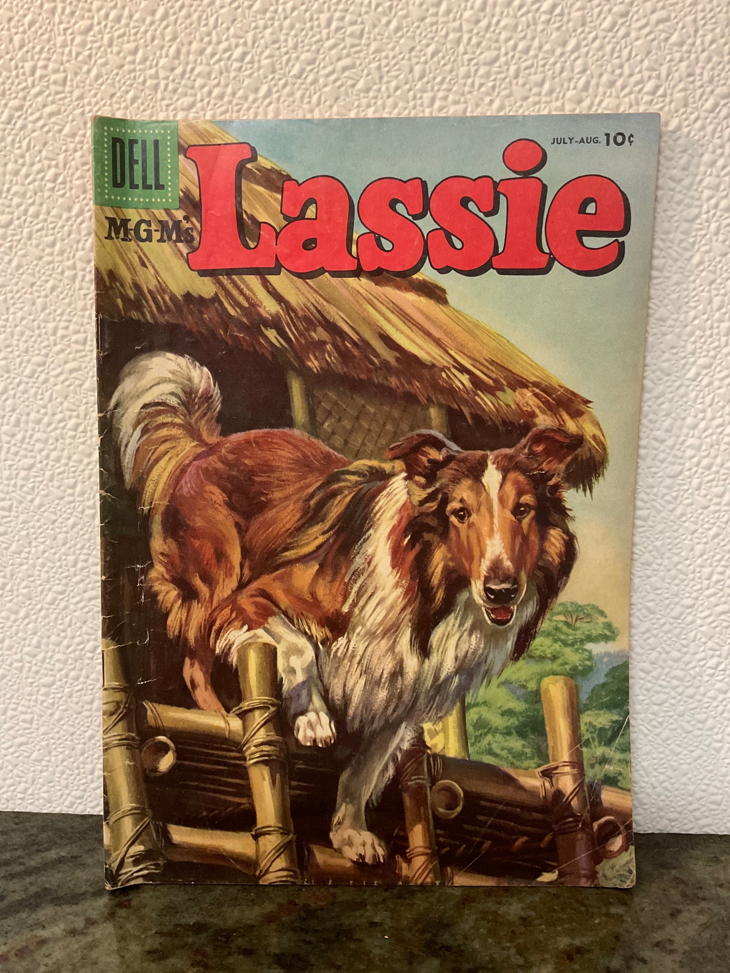 Lassie July - Aug. 1956 Comic Book