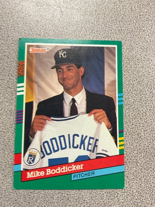 Baseball Card Mike Boddicker