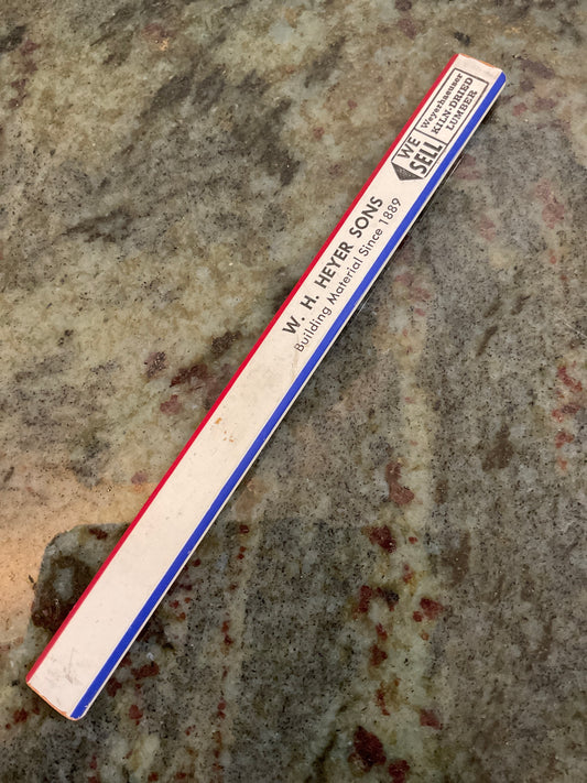 Carpenter Pencil Advertising WH Heyer Sons