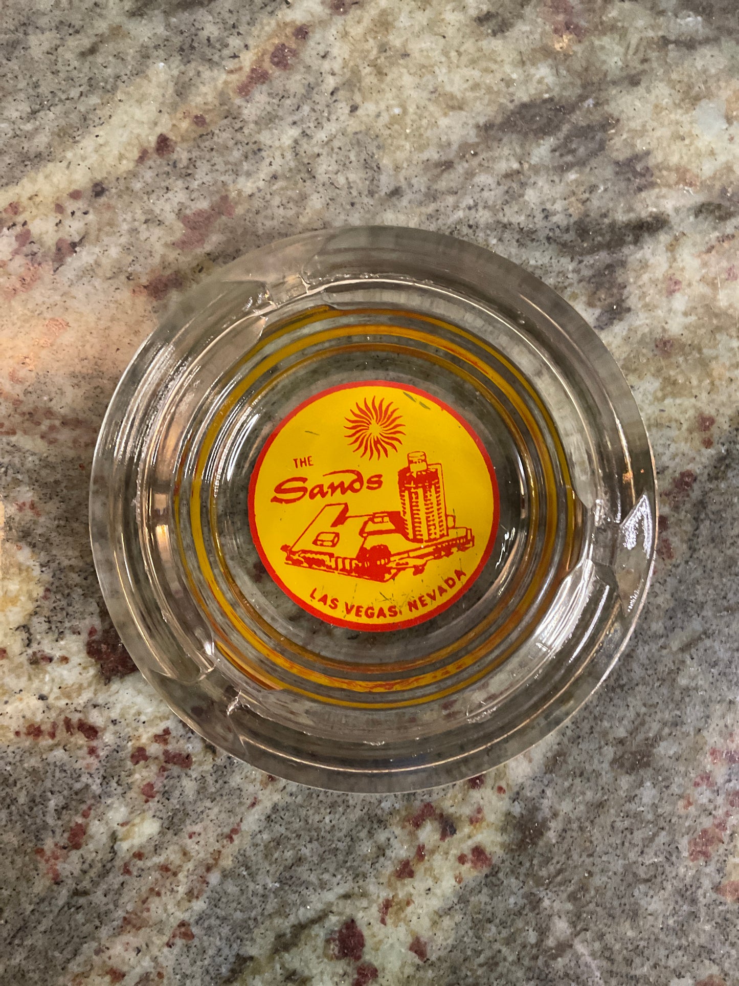 Vtg Las Vegas The Sands Ash Tray