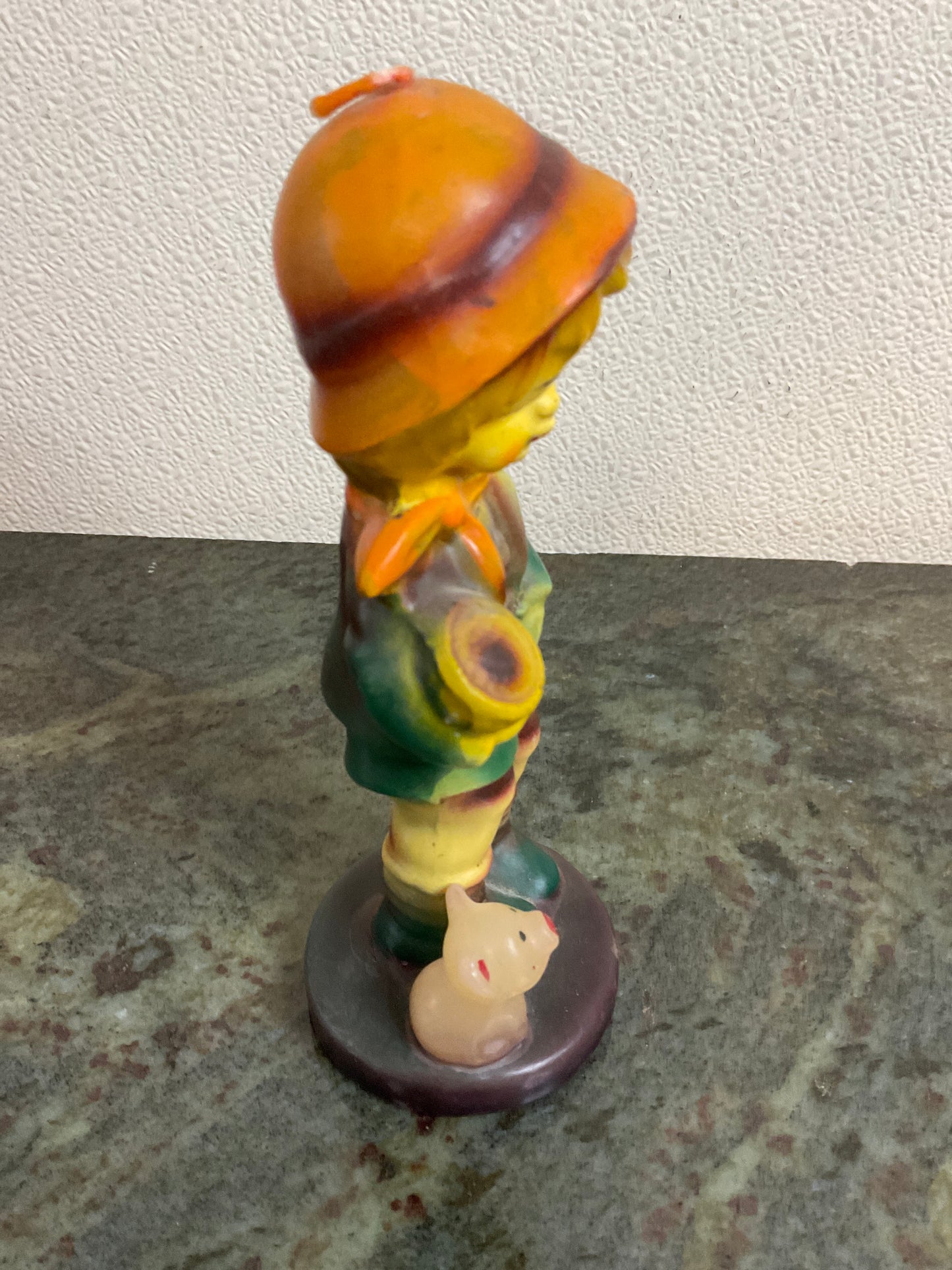 Vintage Wax Candle
