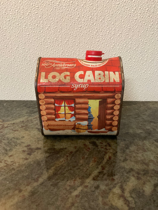 1987 - 100th Anniversary Log Cabin Syrup