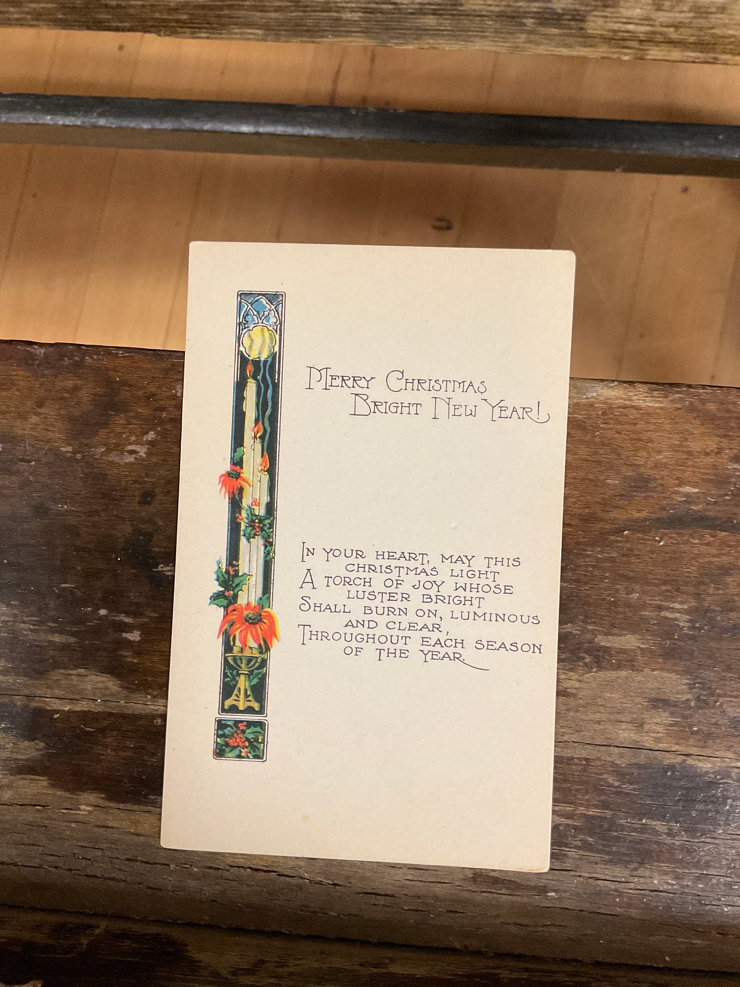 Antique Christmas Post Card