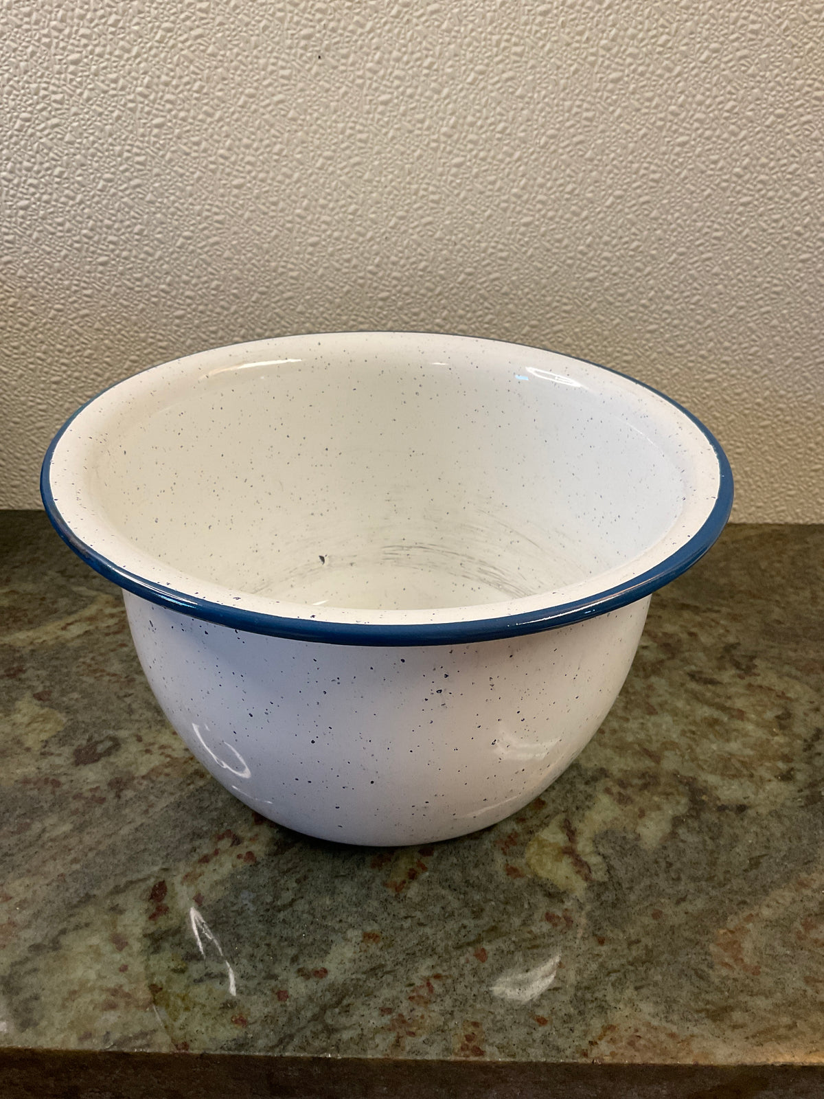 Daughter Studio Cow Enamel Popcorn Bowl