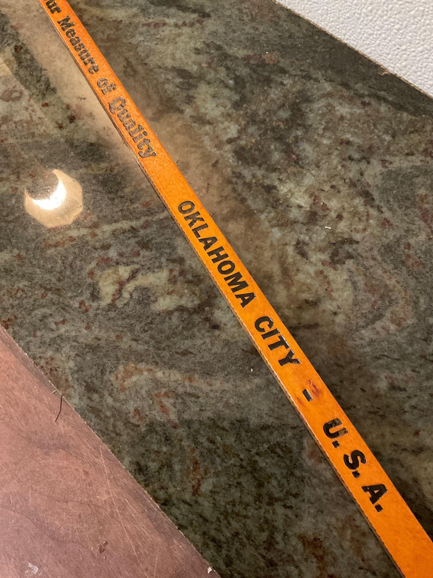 CMI Corp. Oklahoma USA 4-sided Yard Stick