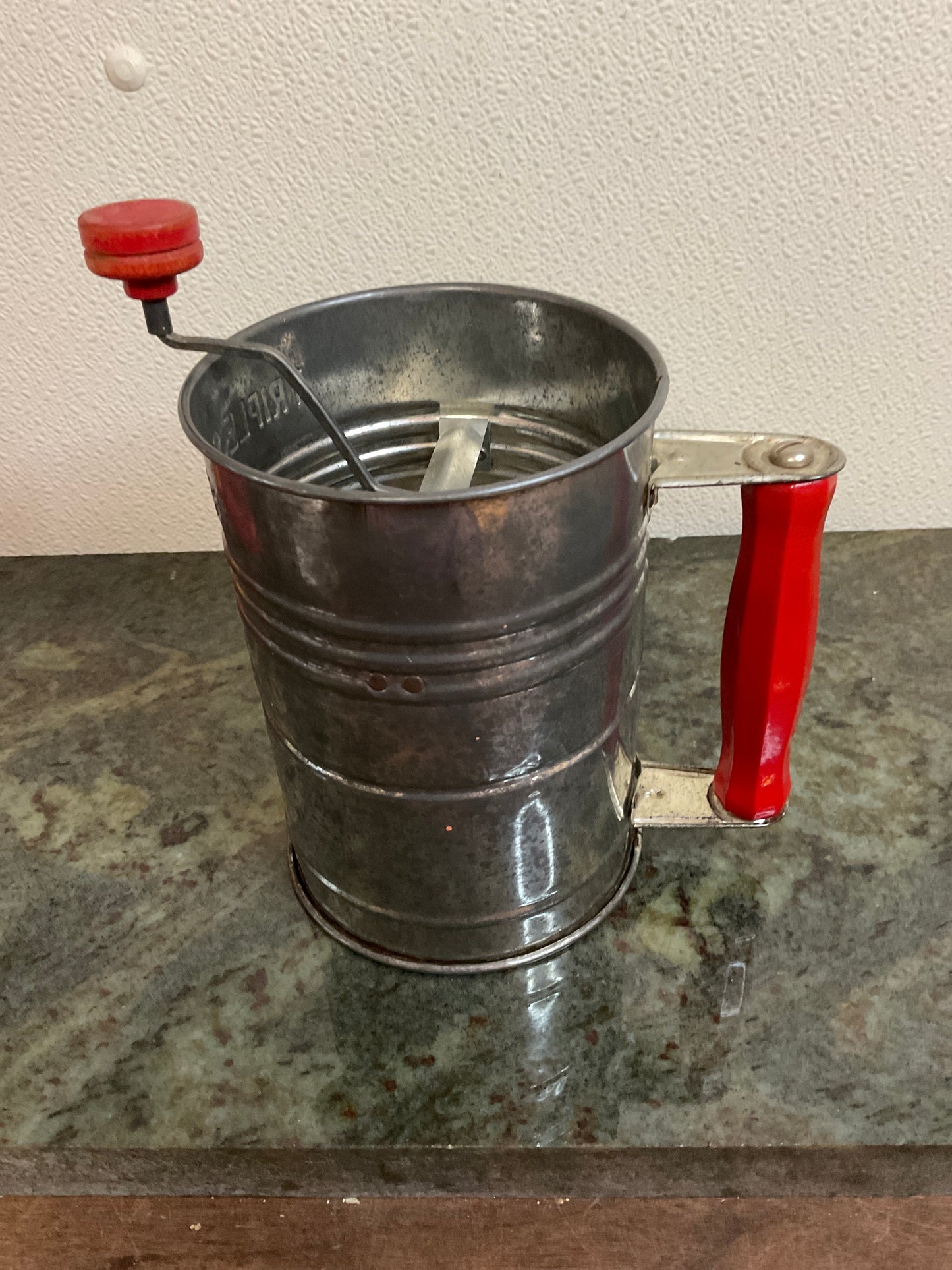 Vintage Bromwells Triple Screen Flour Sifter