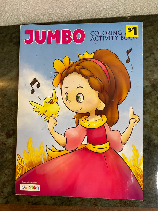 Jumbo Coloring And Activity Book