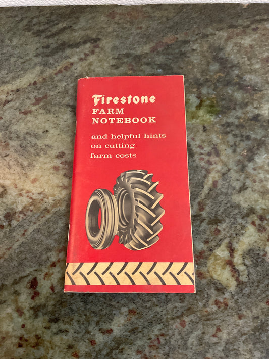 Vintage Firestone Farm Notebook