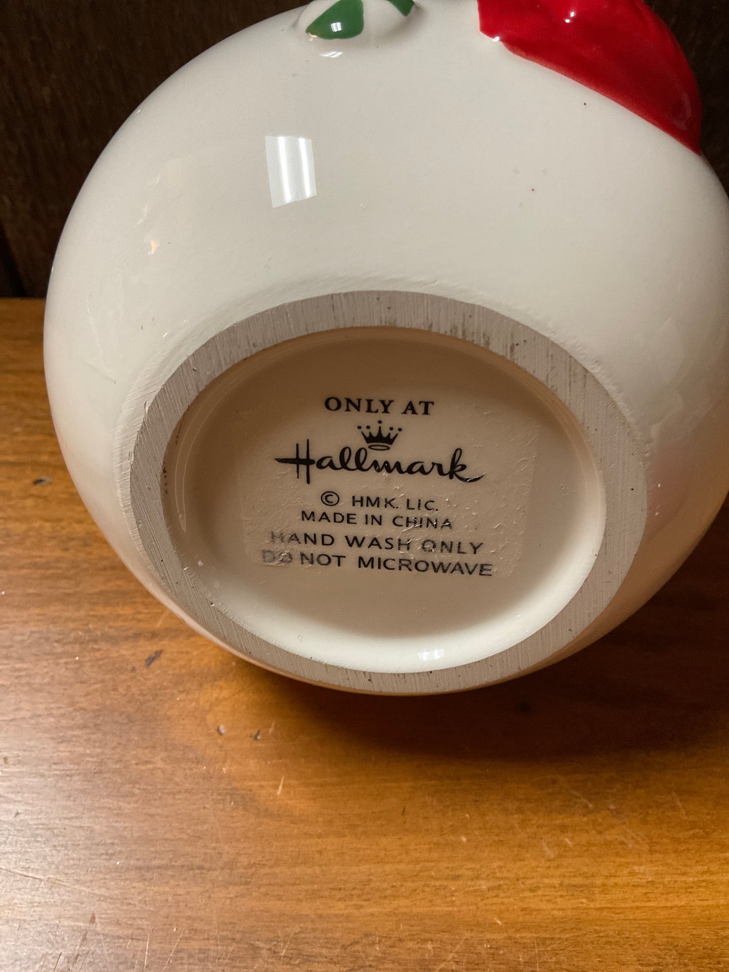 Hallmark 8” Snowman Jar with Lid