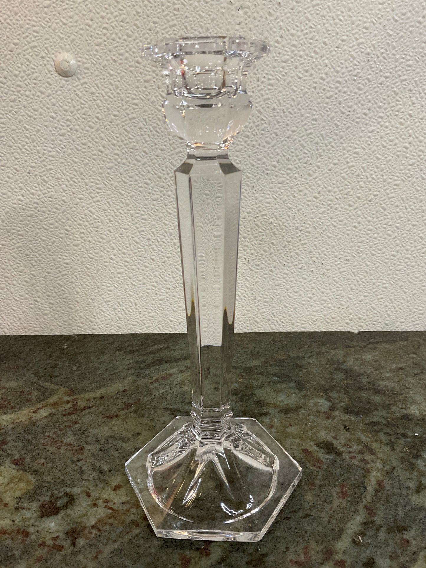Vintage Mikasa Crystal Cambridge Candle Stick Holder