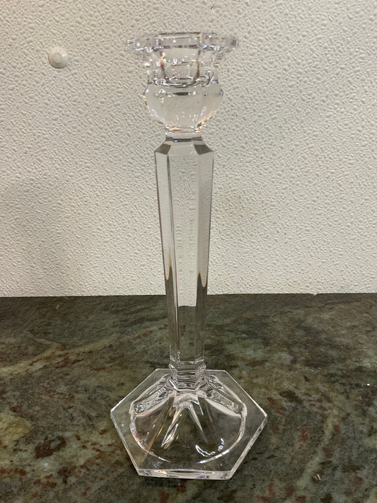 Vintage Mikasa Crystal Cambridge Candle Stick Holder