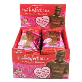 The Perfect Man Milk Chocolate Bite Sized 1oz, 12ct Box