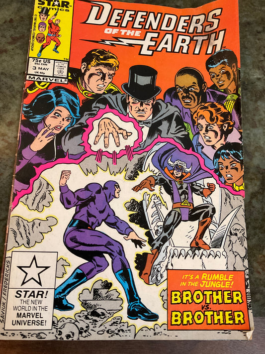 Comic Book Defenders of the Earth