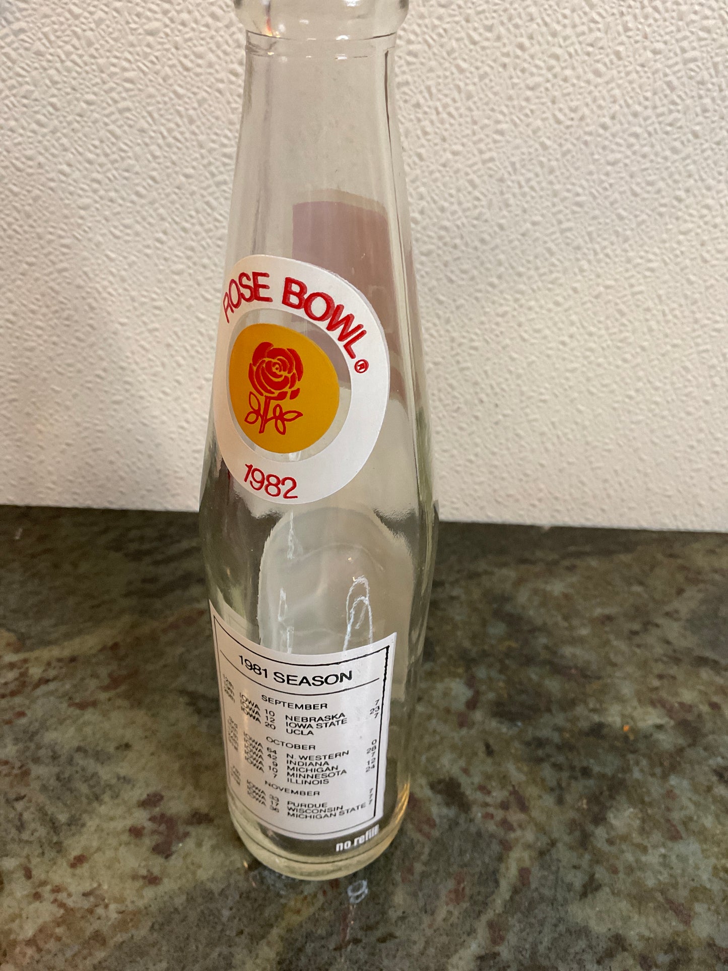 Vintage 1991 Coke Commemorative Bottle