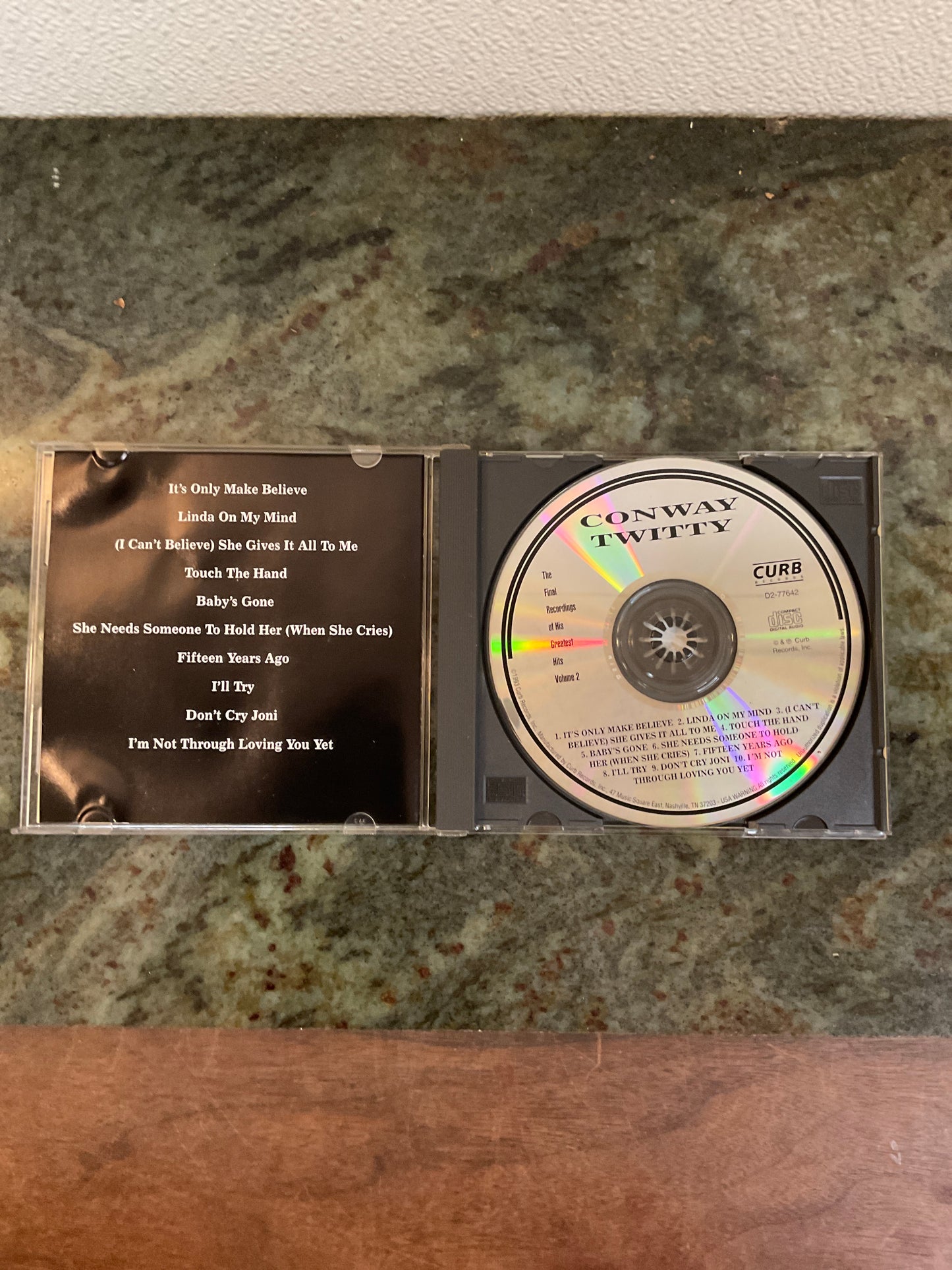 Conway Twitty The Final Recordings  Of His Greatest Hits Volume 2