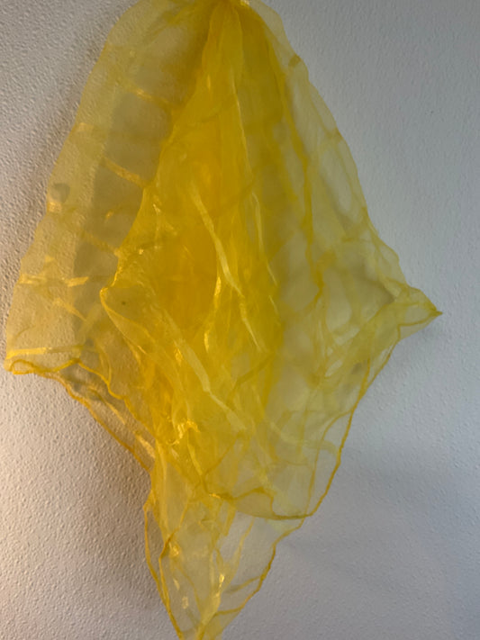 Yellow Head Scarf