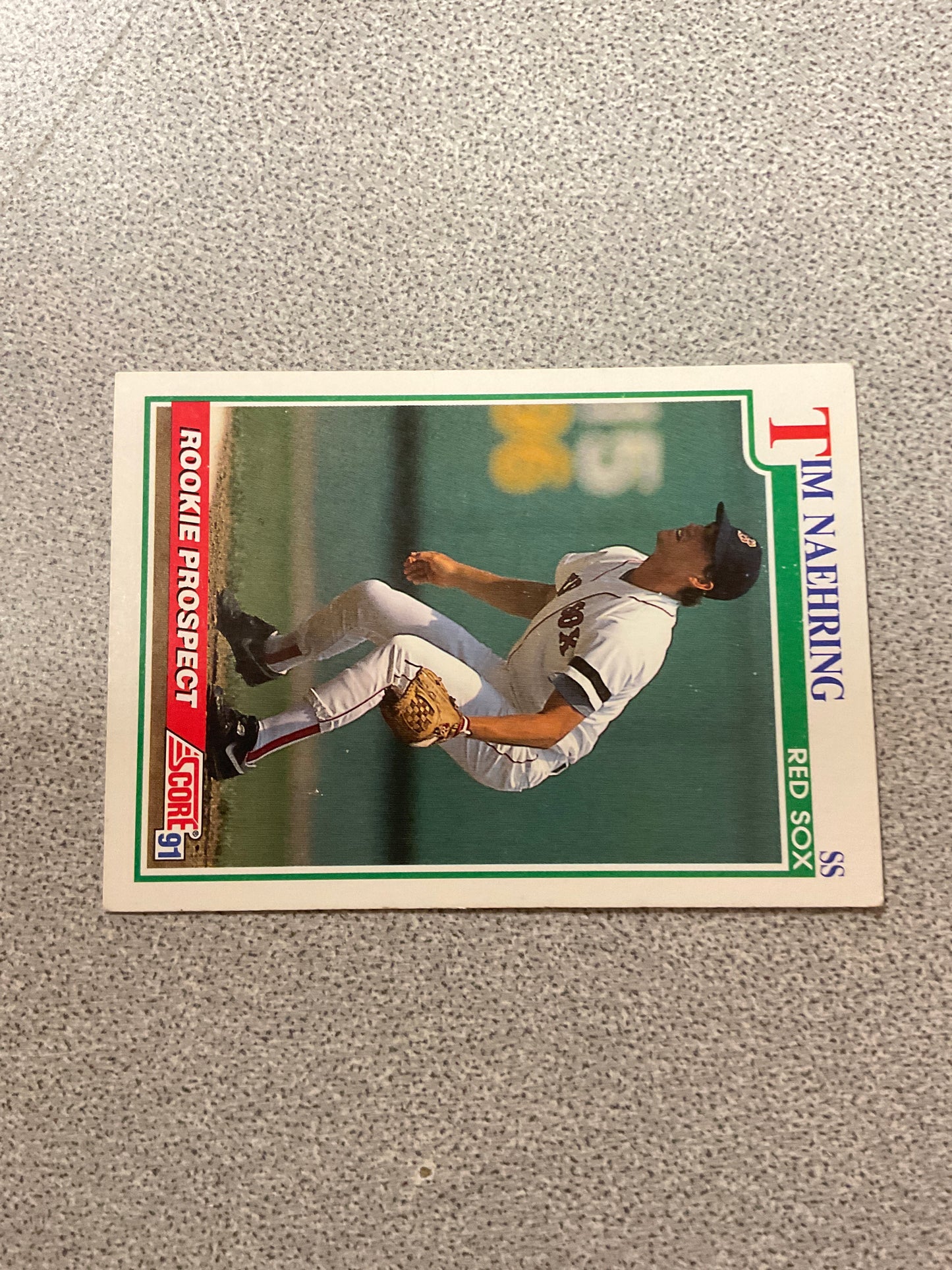 Baseball Card Tim Naehring