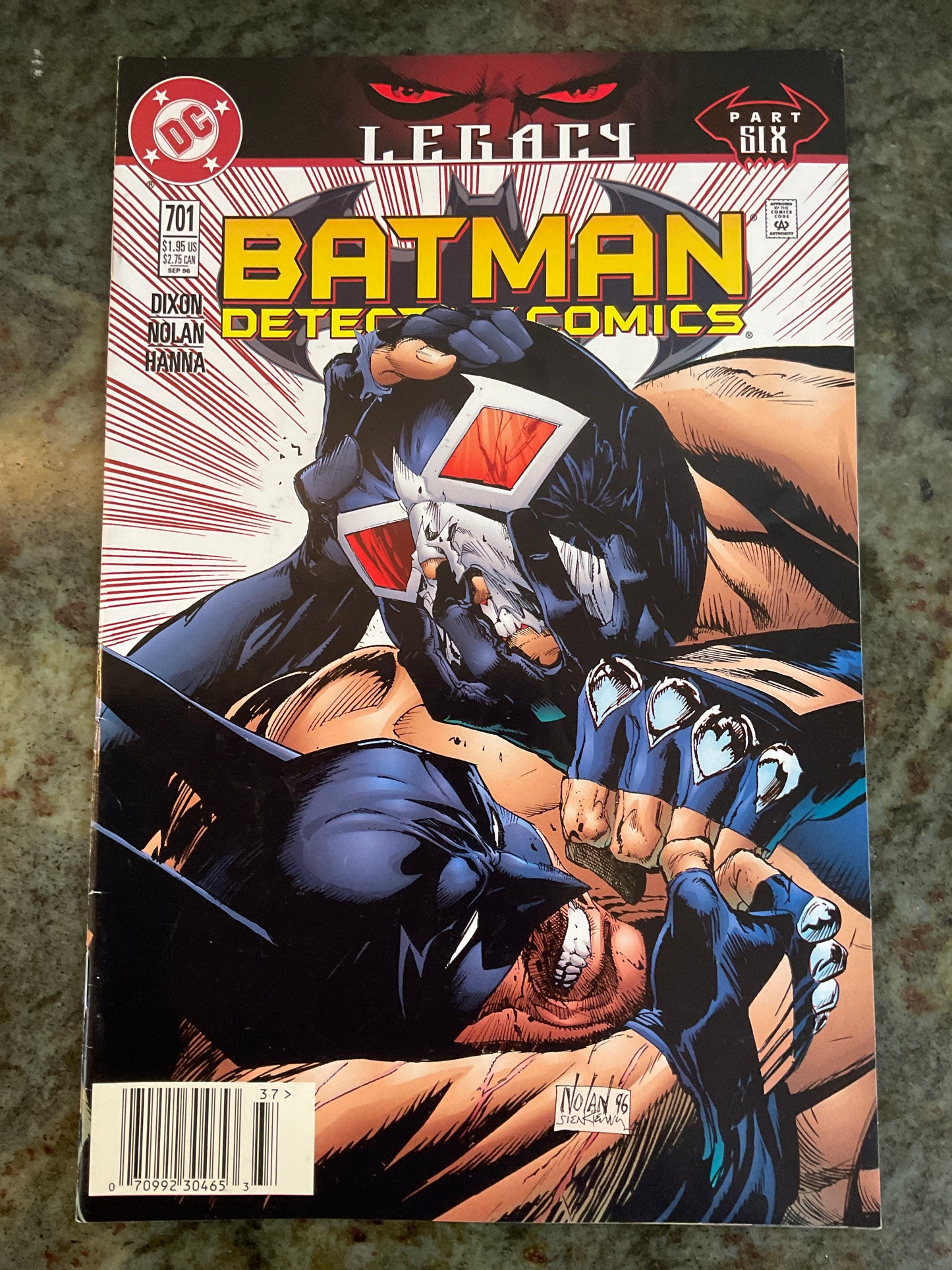 1996 Batman Detective Comics #701