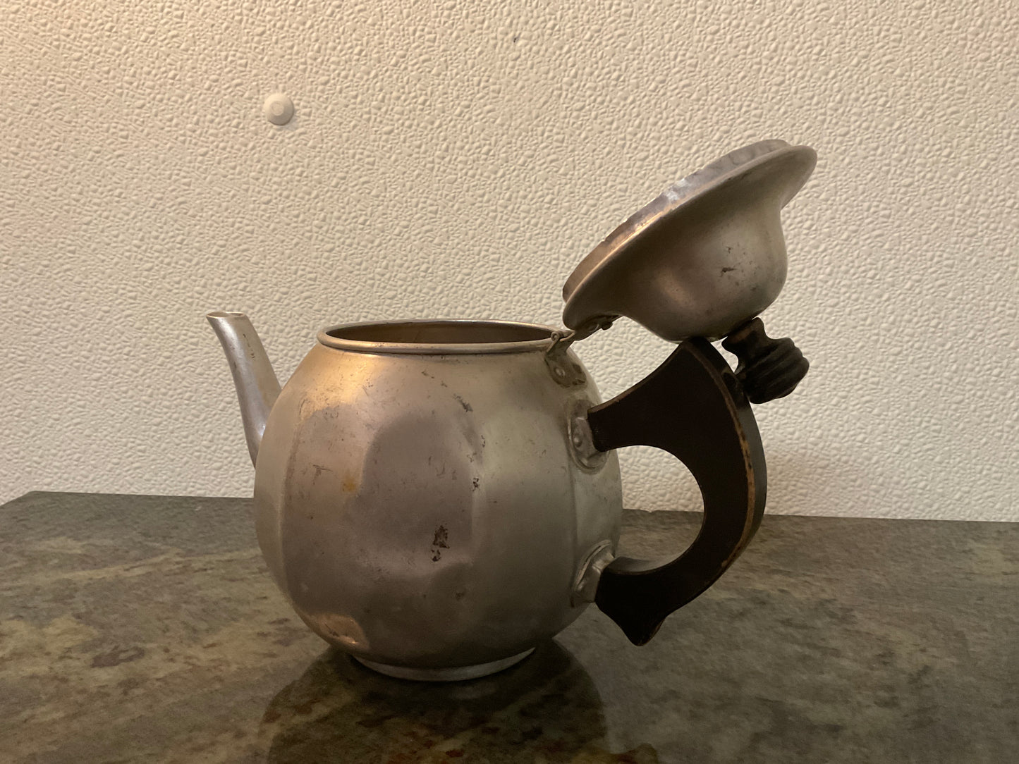 Vintage Pure Aluminum Tea Pot made in the USA