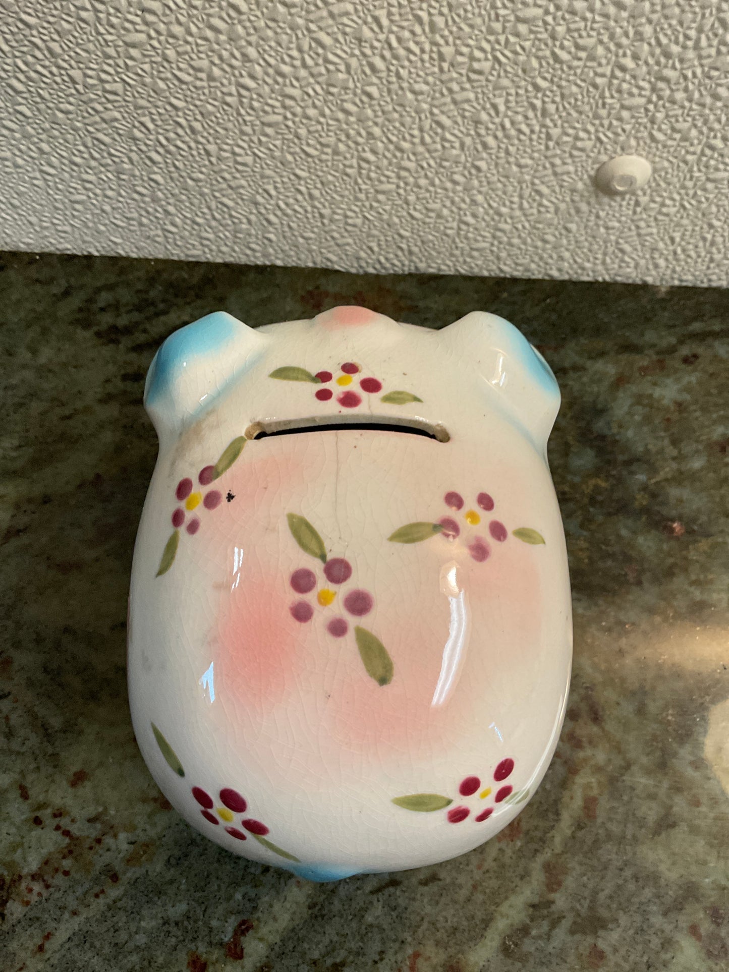 Vintage Mid- Century  Ceramic Piggy Bank
