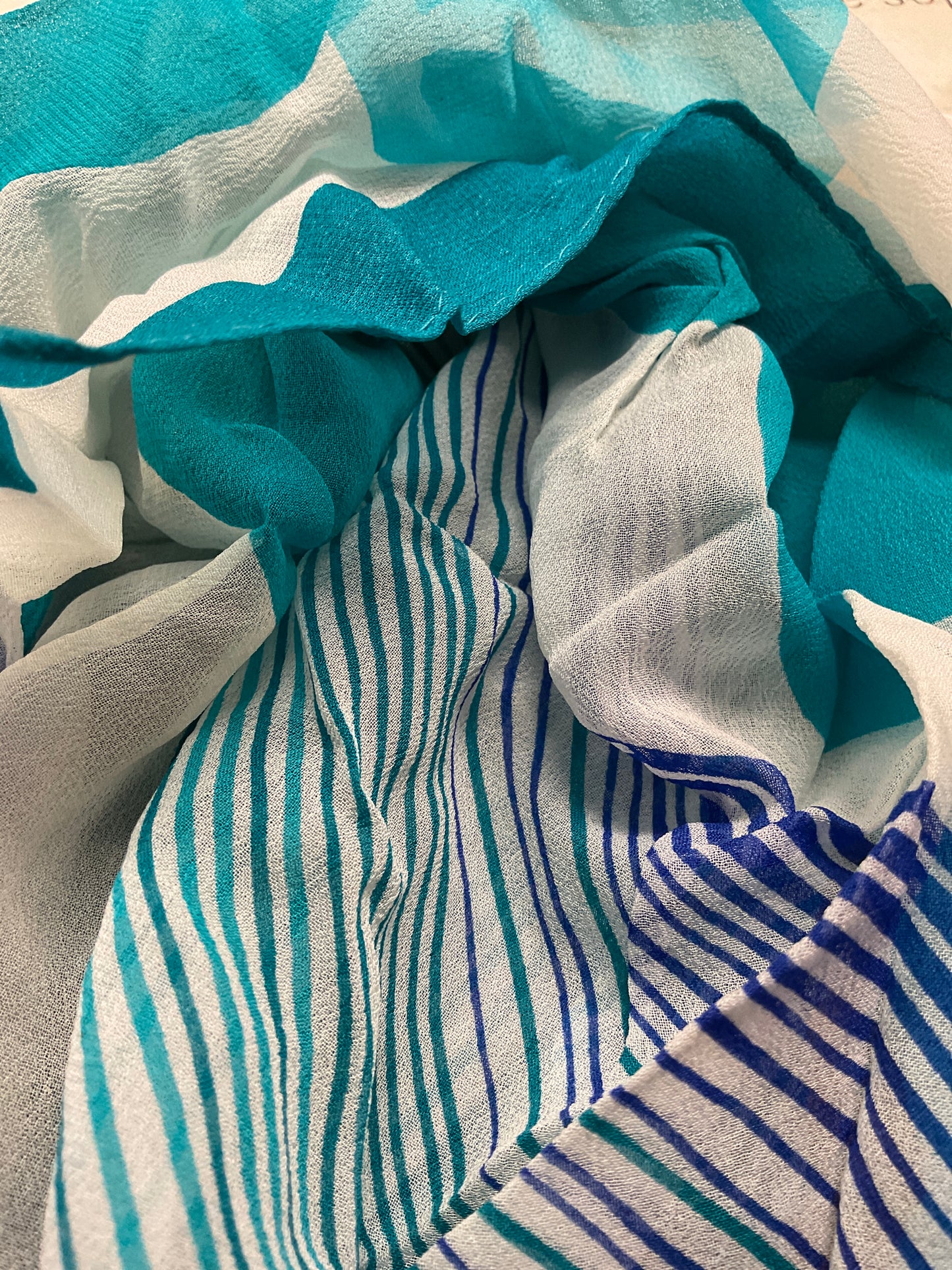 Vintage Small Square Scarf