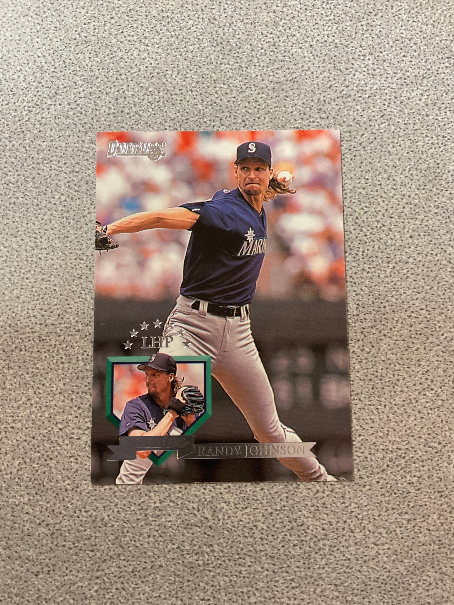 Baseball Card Randy Johnson