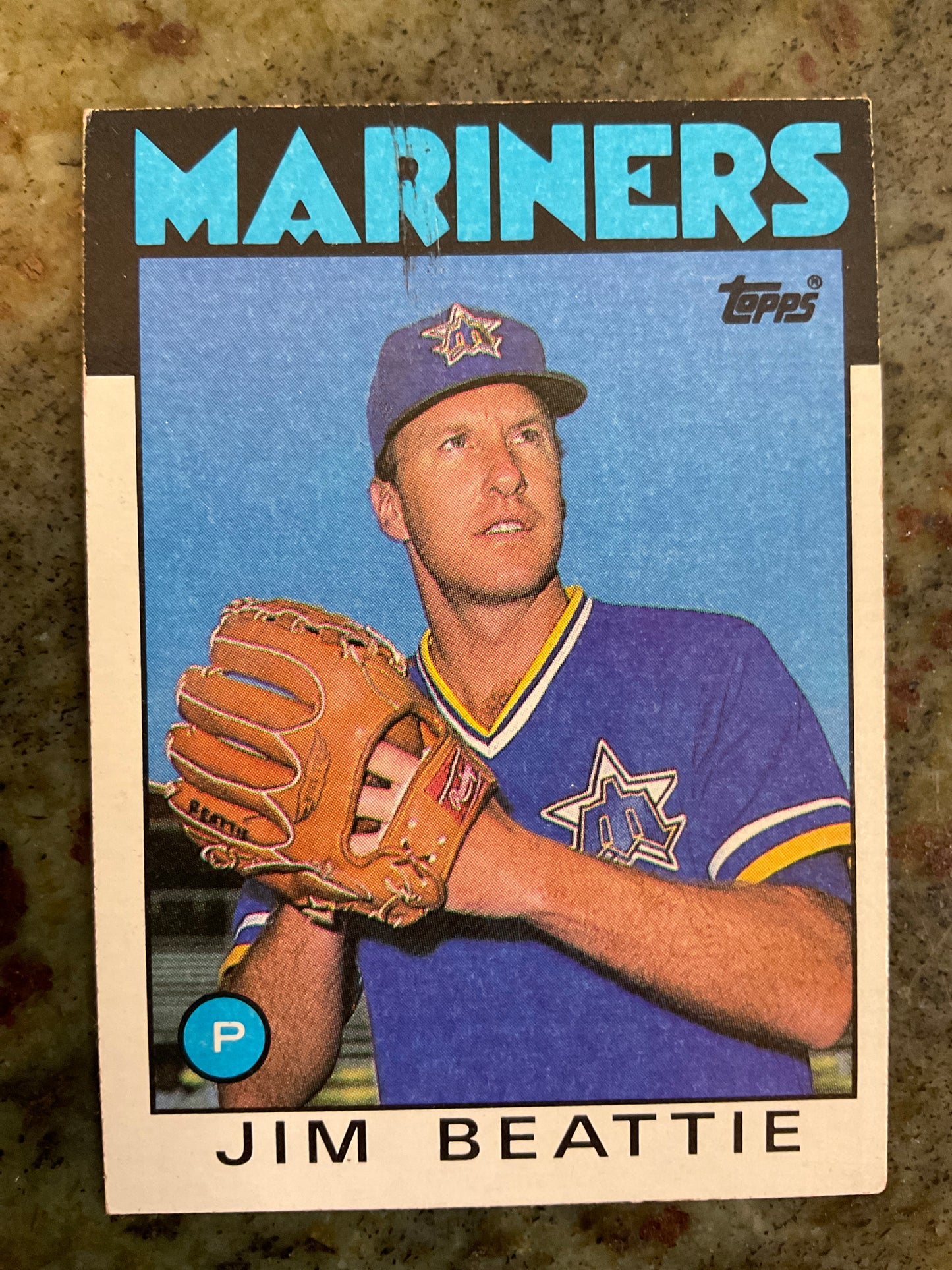 Jim Beattie 1986 Topps Baseball Card