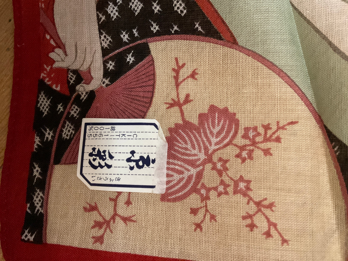 Japanese Ukiyoe Handkerchief-High Quality Cotton