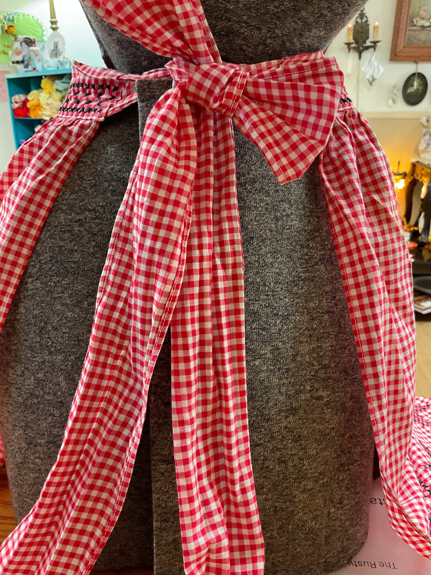 Vintage hand stitched Apron