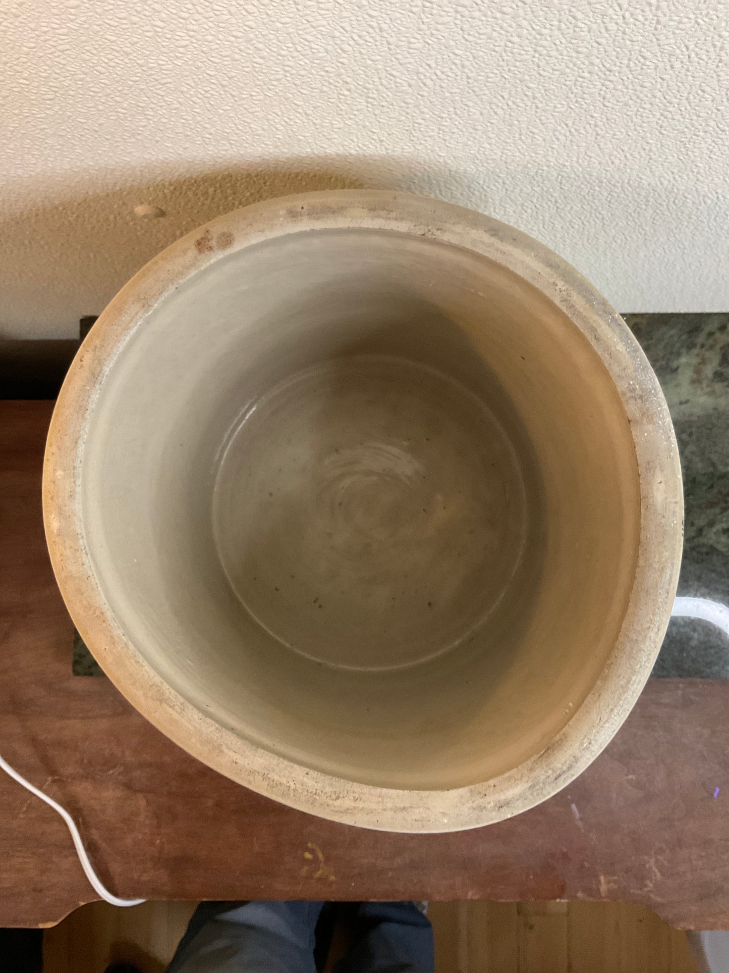 4 Gallon Red Wing Crock-Birch Leaf Design