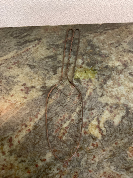 Vintage Wire Strainer Or Skimmer Spoon