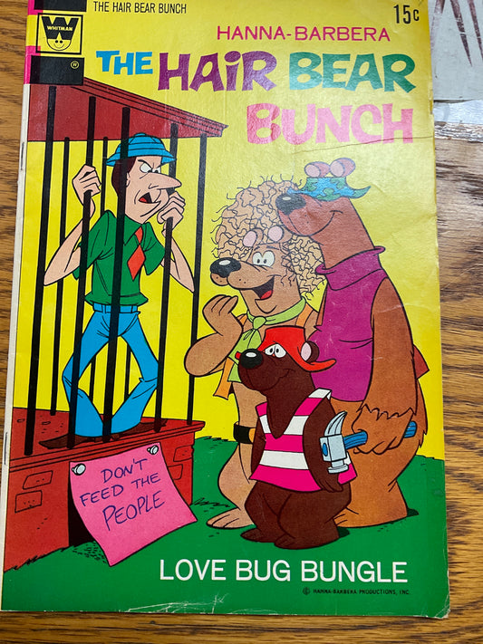 1972 Comic Book The Hair Bear Bunch