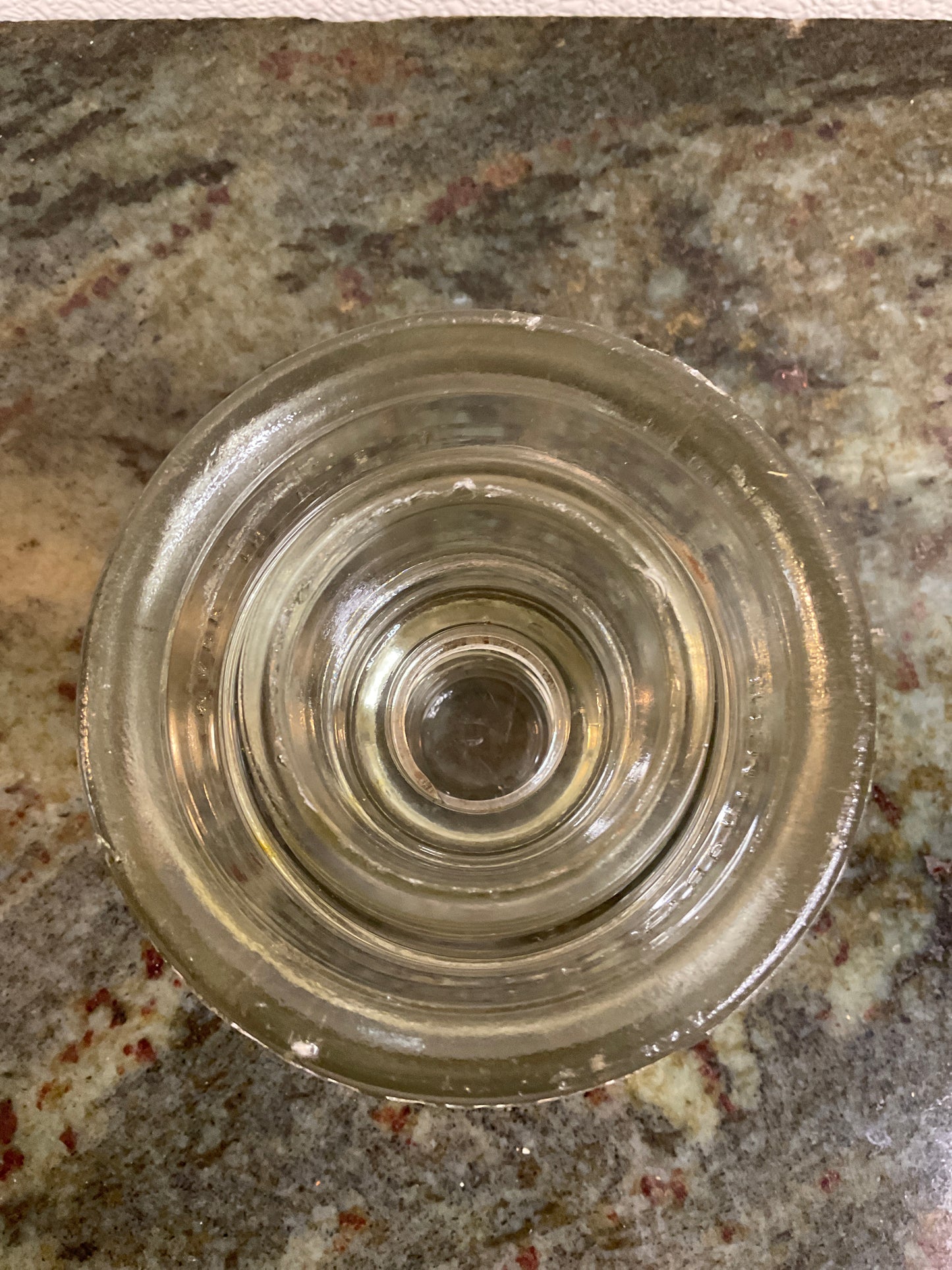 Vtg 1940 Hemingway 45 Glass Insulator
