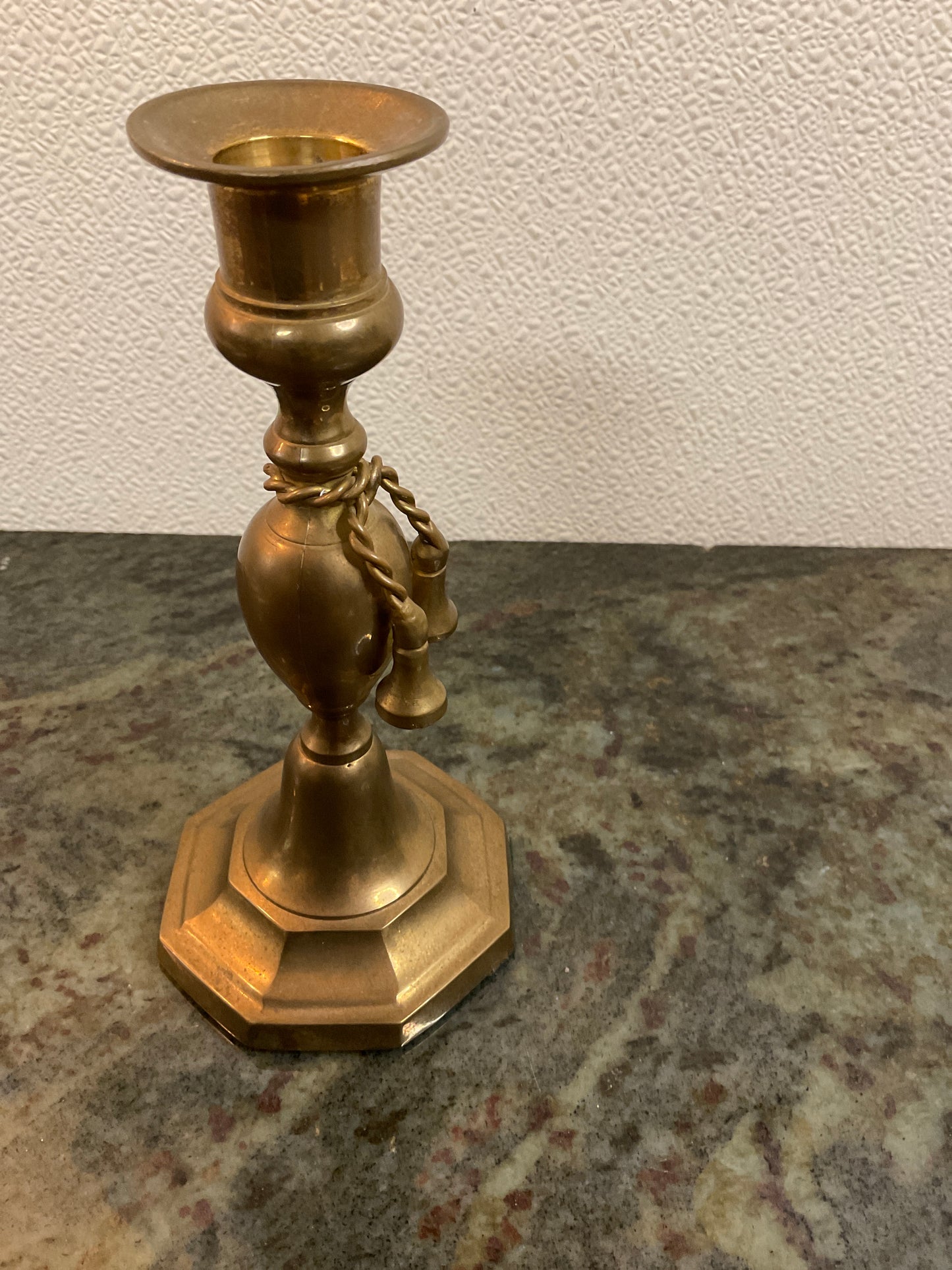 Vintage Brass Candlestick Holder