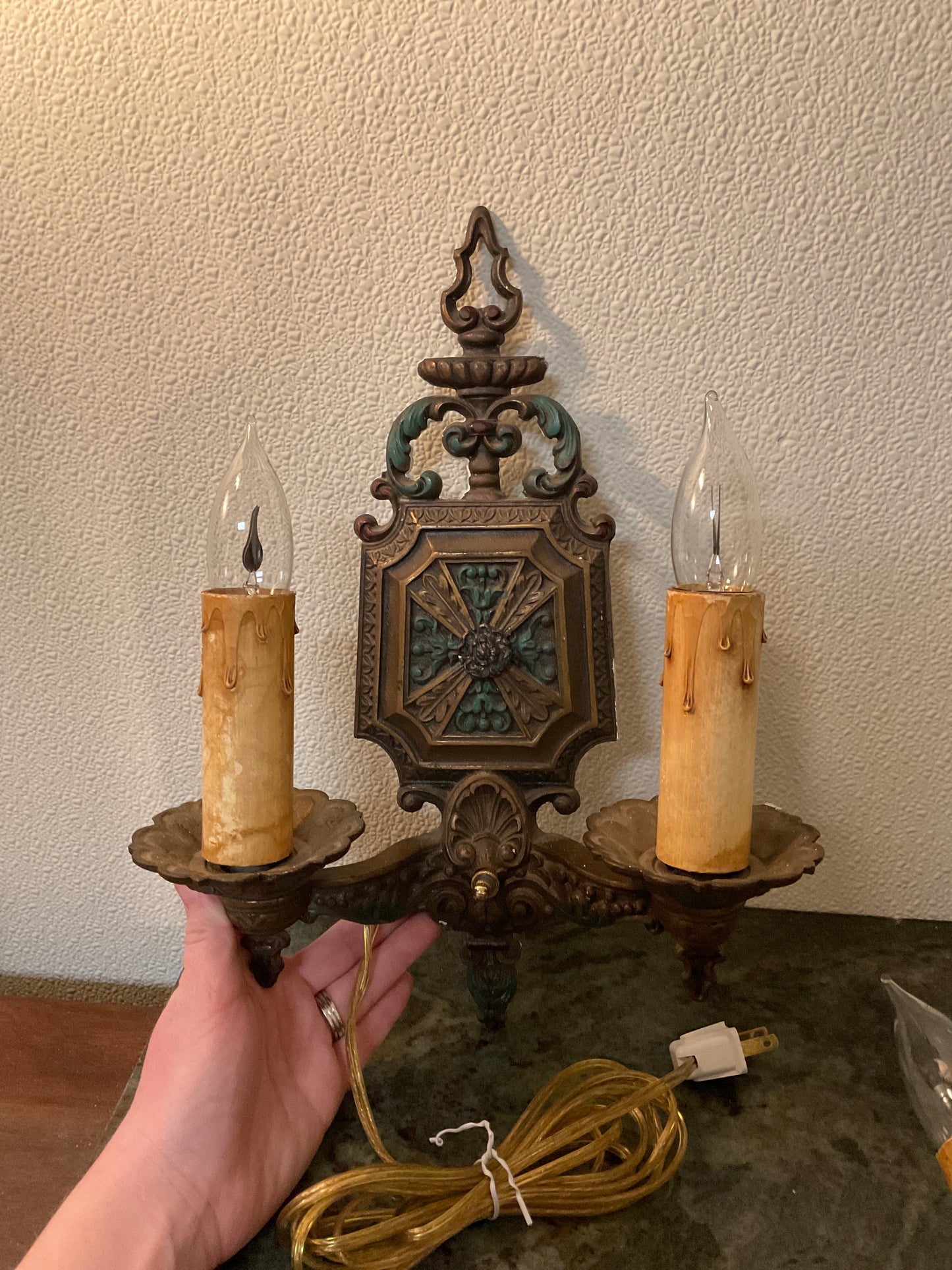 Vintage Prof Renessa Style Wall Sconce