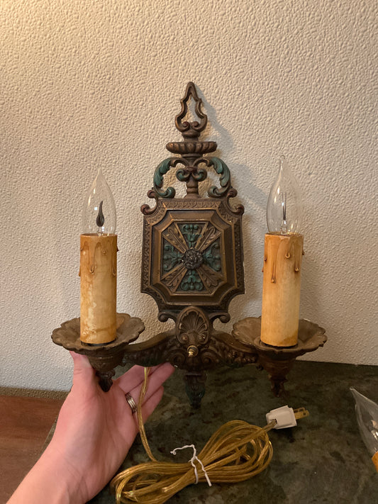 Vintage Prof Renessa Style Wall Sconce