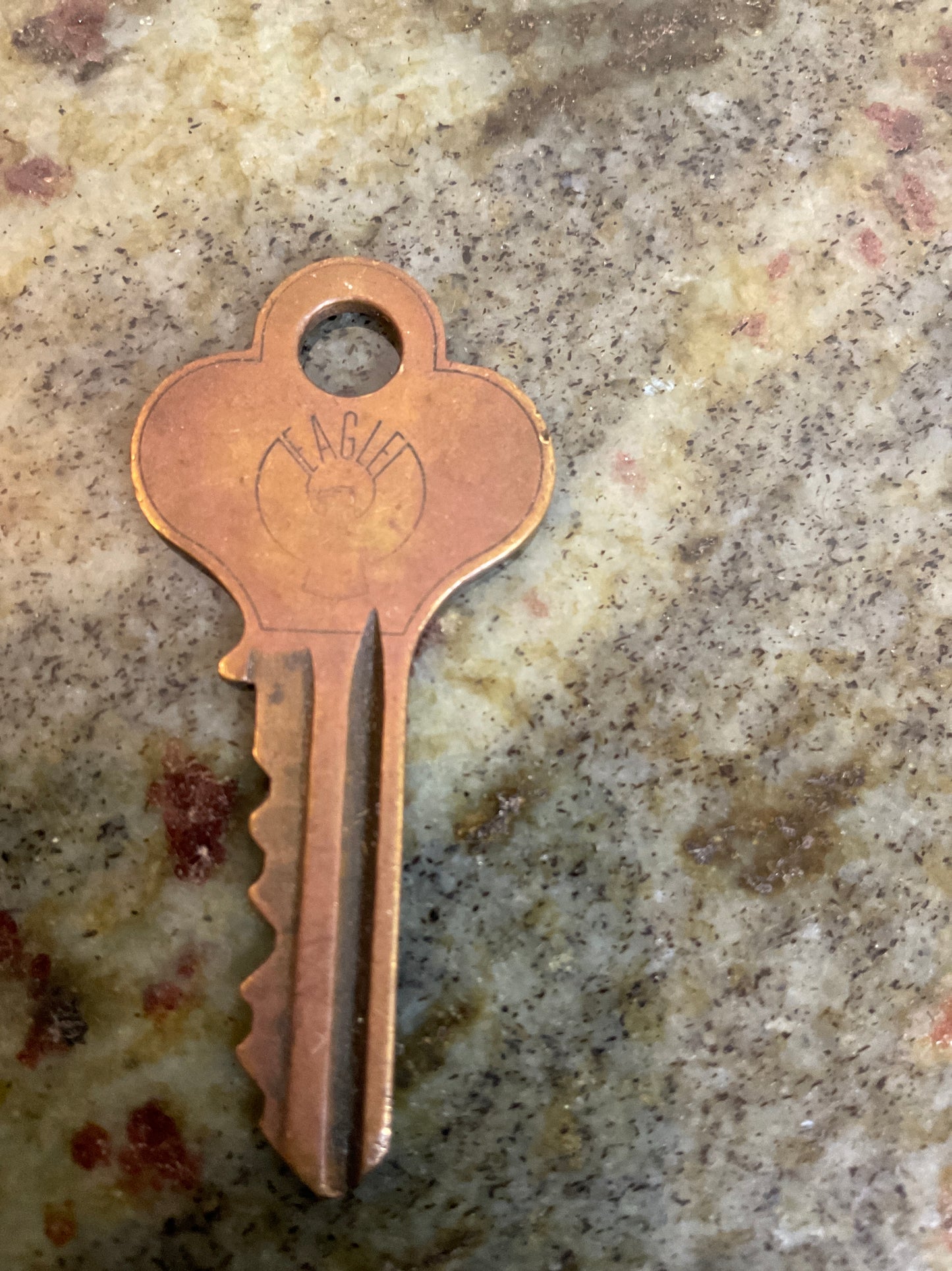 Vintage Brass Key