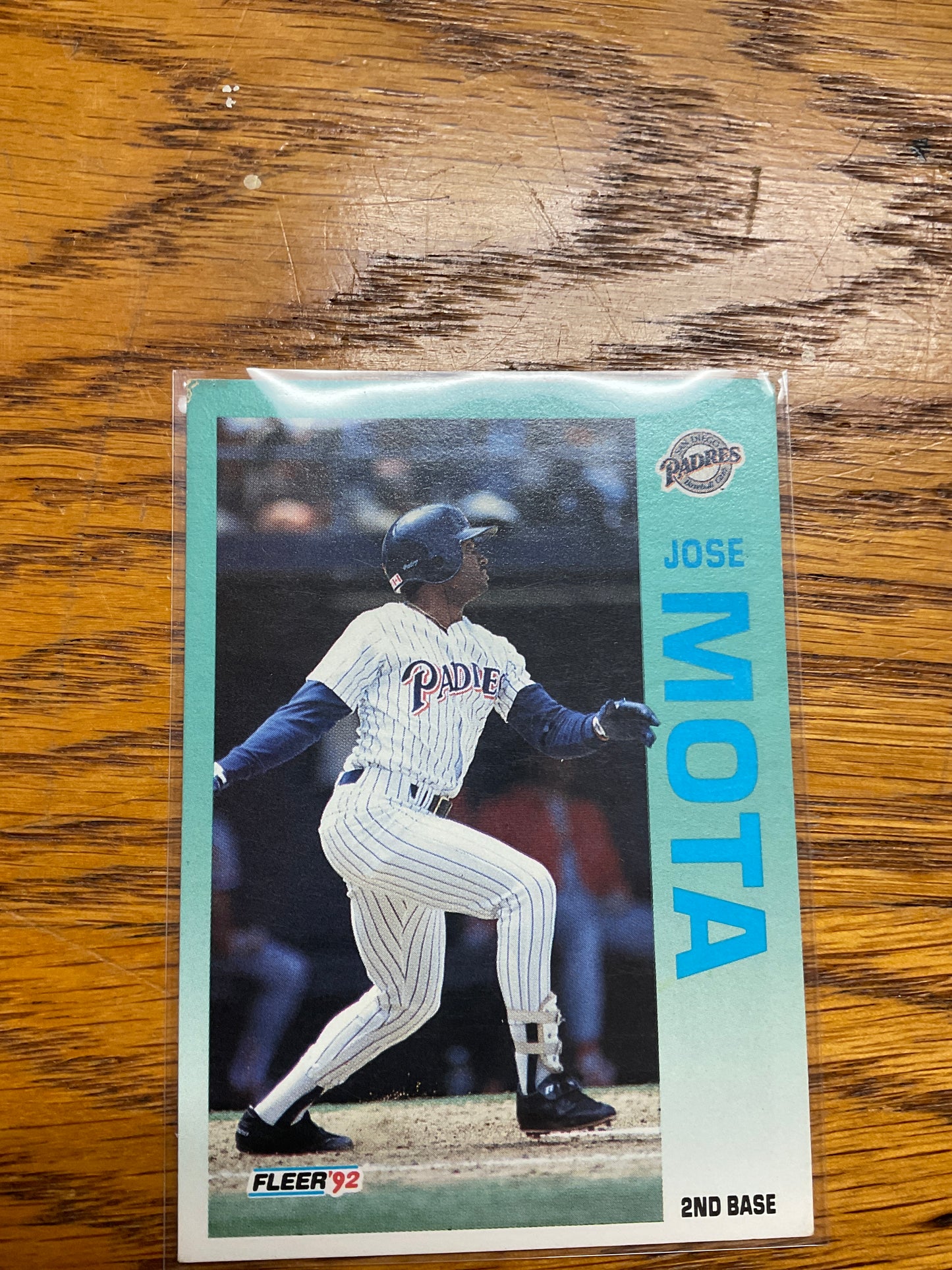 Baseball Card Jose Mota