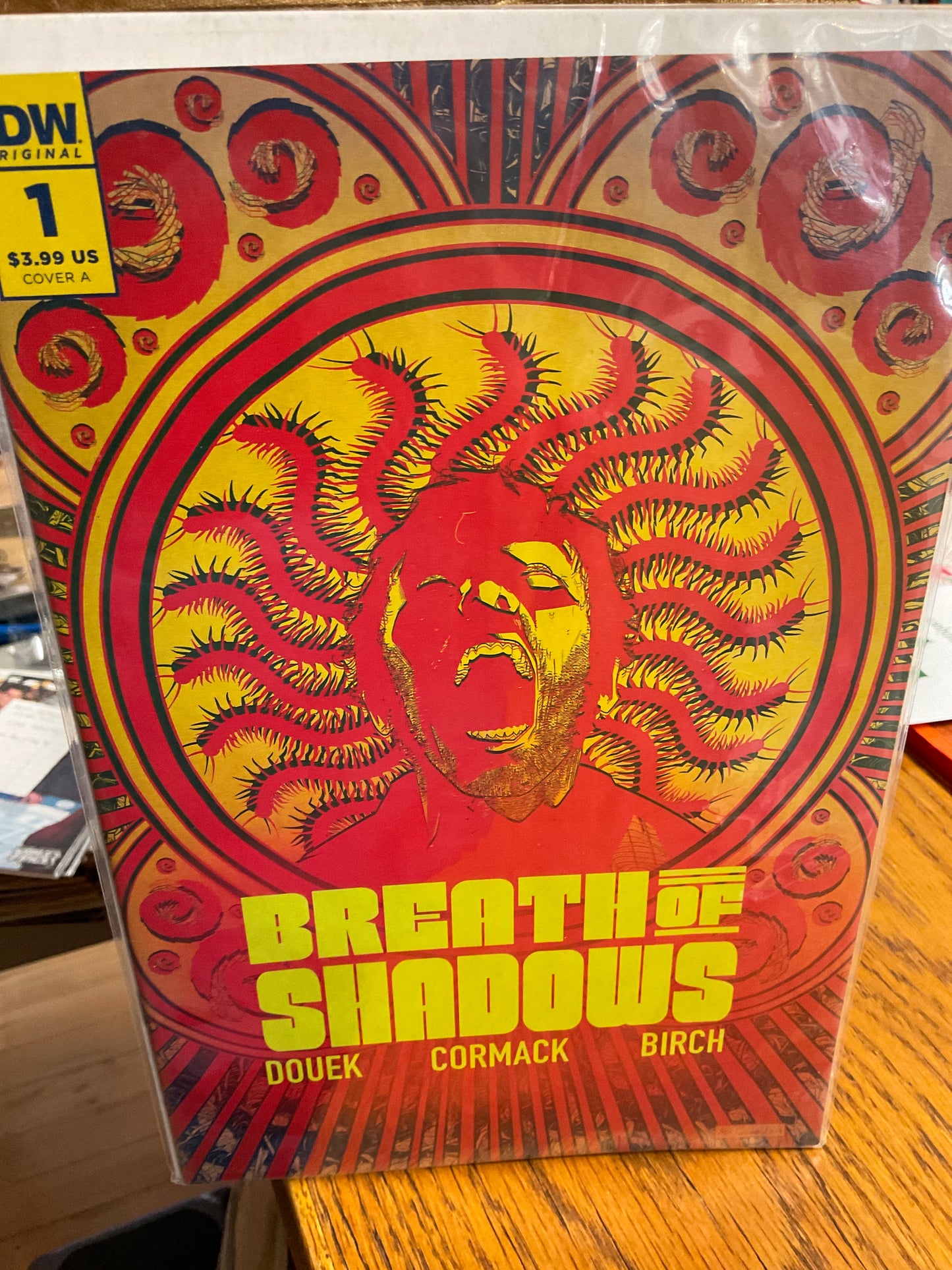 Comic Book Breath of Shadows