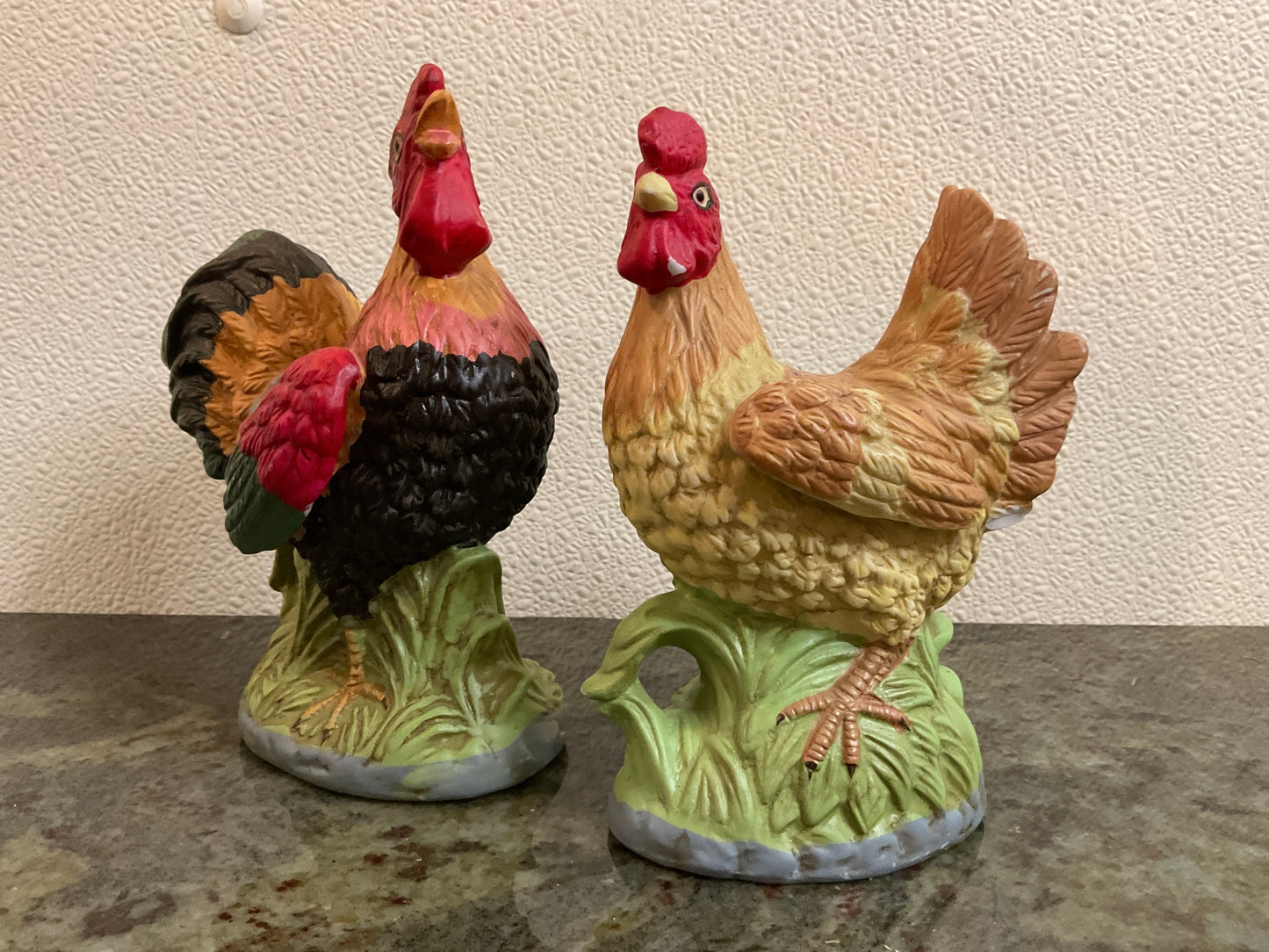 Hen & Rooster Set of 2