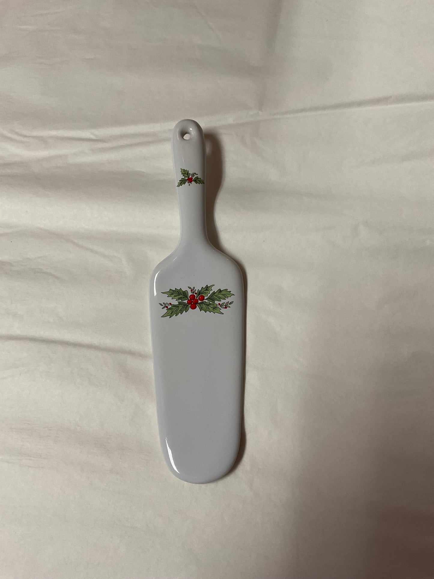 Vintage Christmas Cake Server