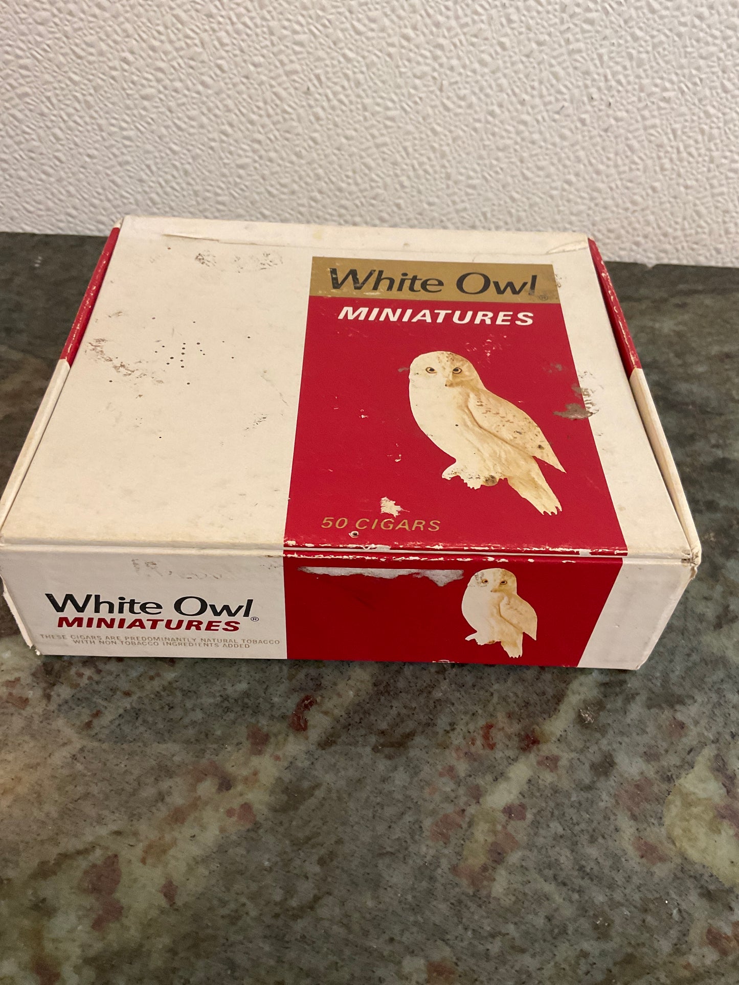 Vintage White Owl Miniatures Cigar Box