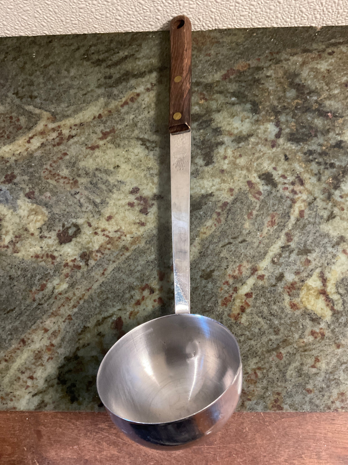 Stainless Steel Wooden Handle Ladle