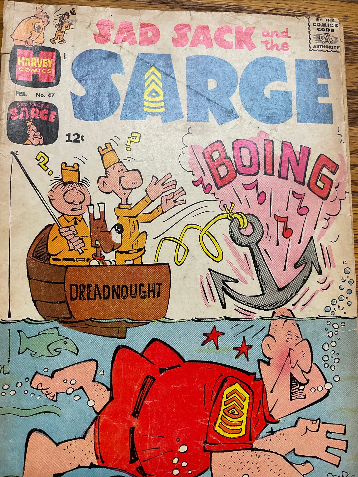 Comic Book Sad Sack #47