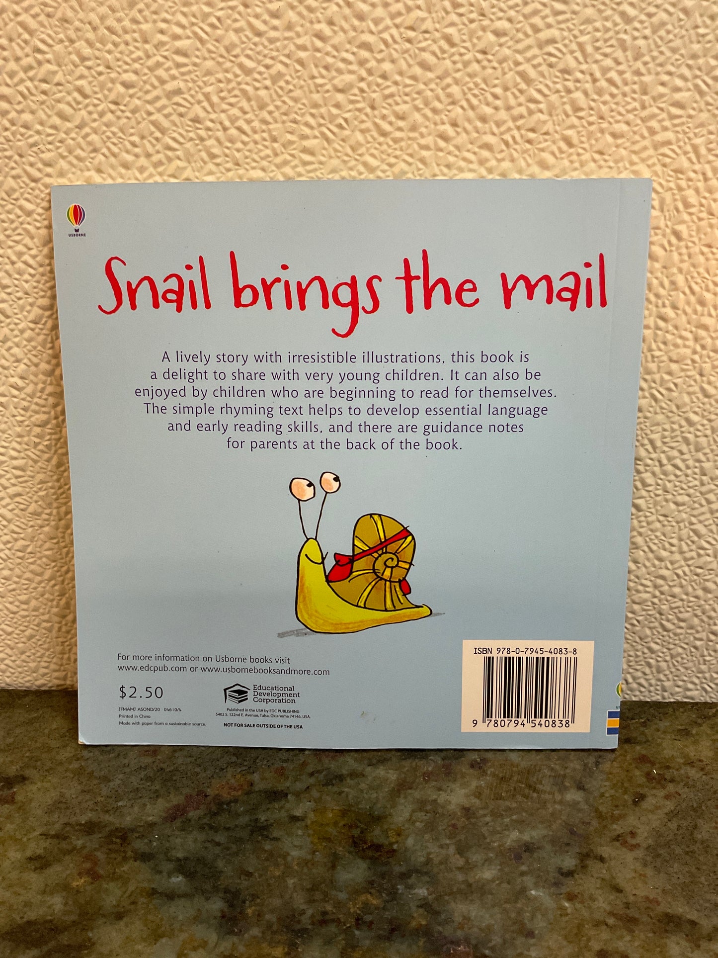 Snail brings…Book