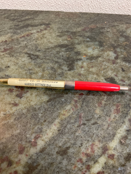 Vintage Kirby Company Advertising Pen