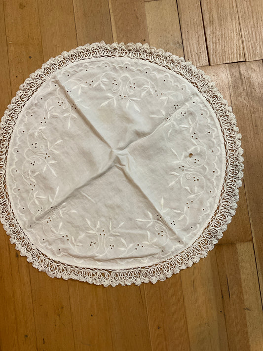 Vintage Round Doily