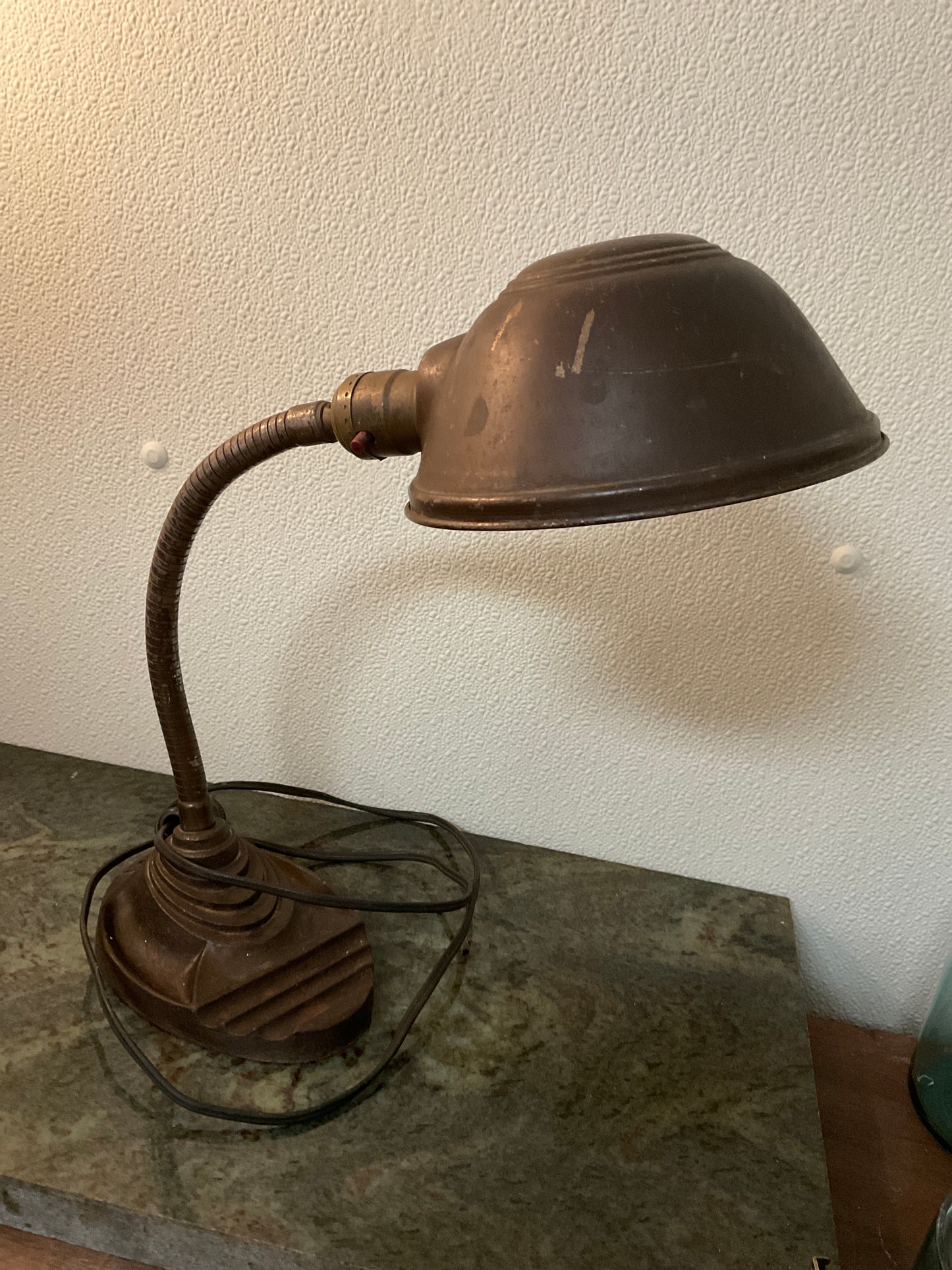 Antique Adjustable Desk Lamp